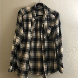 Boyfriend fit Express flannel